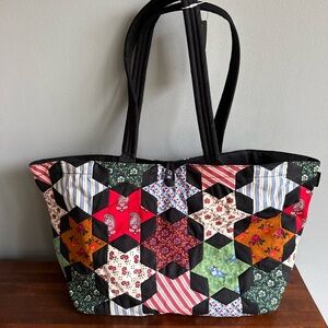 Vera Bradley Star Patchwork Tote - Multicolor